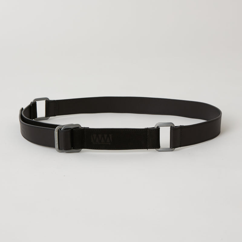 MULTI LEATHER RING BELT