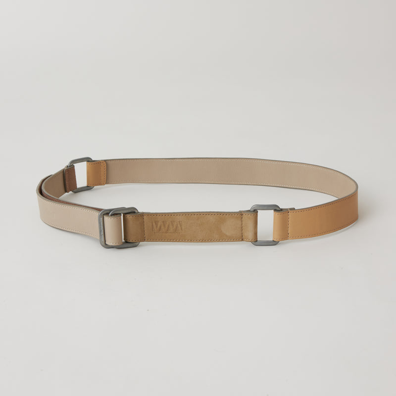 MULTI LEATHER RING BELT