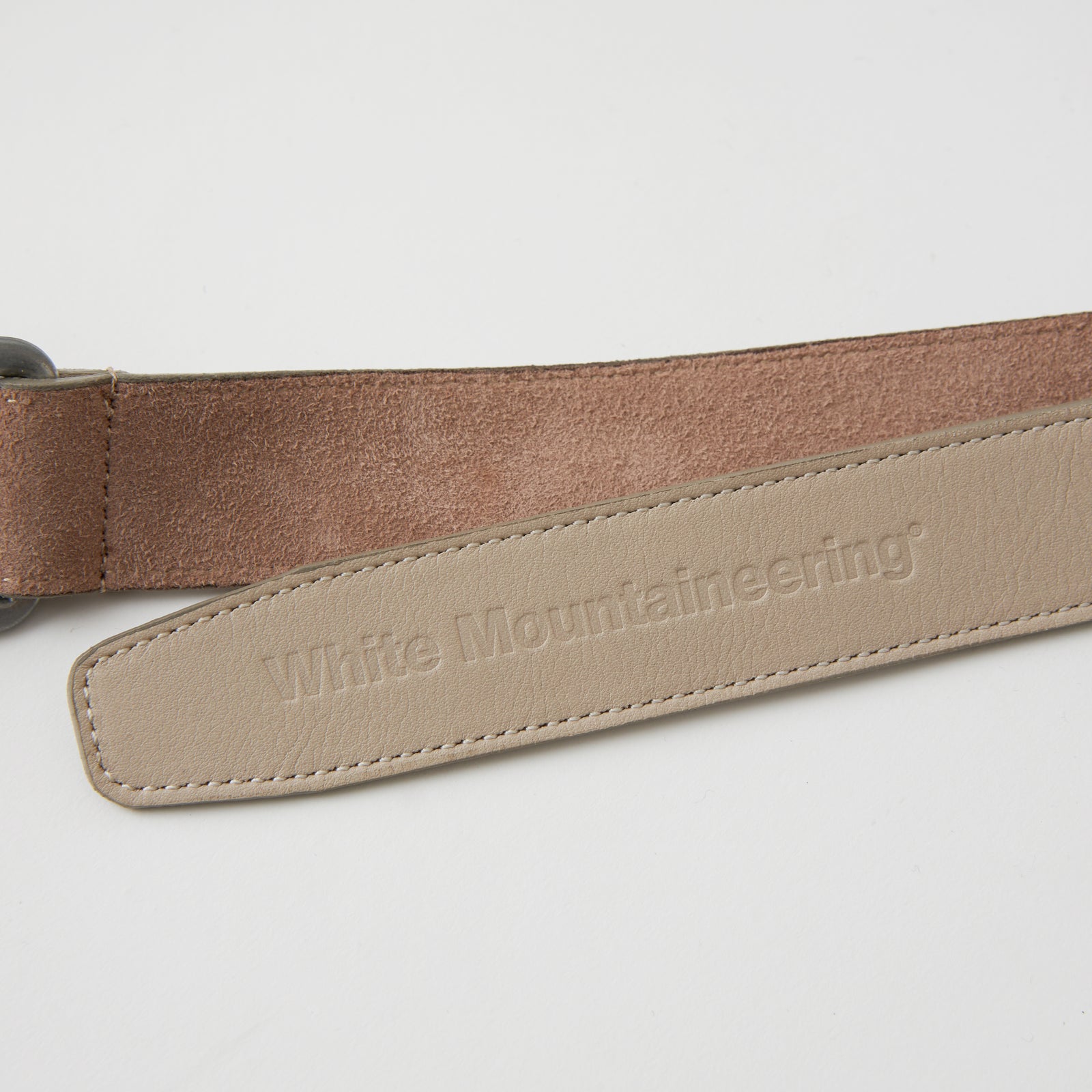ホワイトマウンテニアリング レザー編み込み デザイン ベルト RING BELT - White Mountaineering®︎ – White Mountaineering