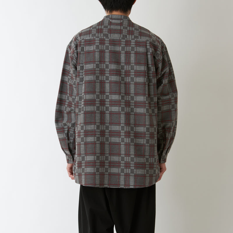 CHECK JACQUARD SHIRT