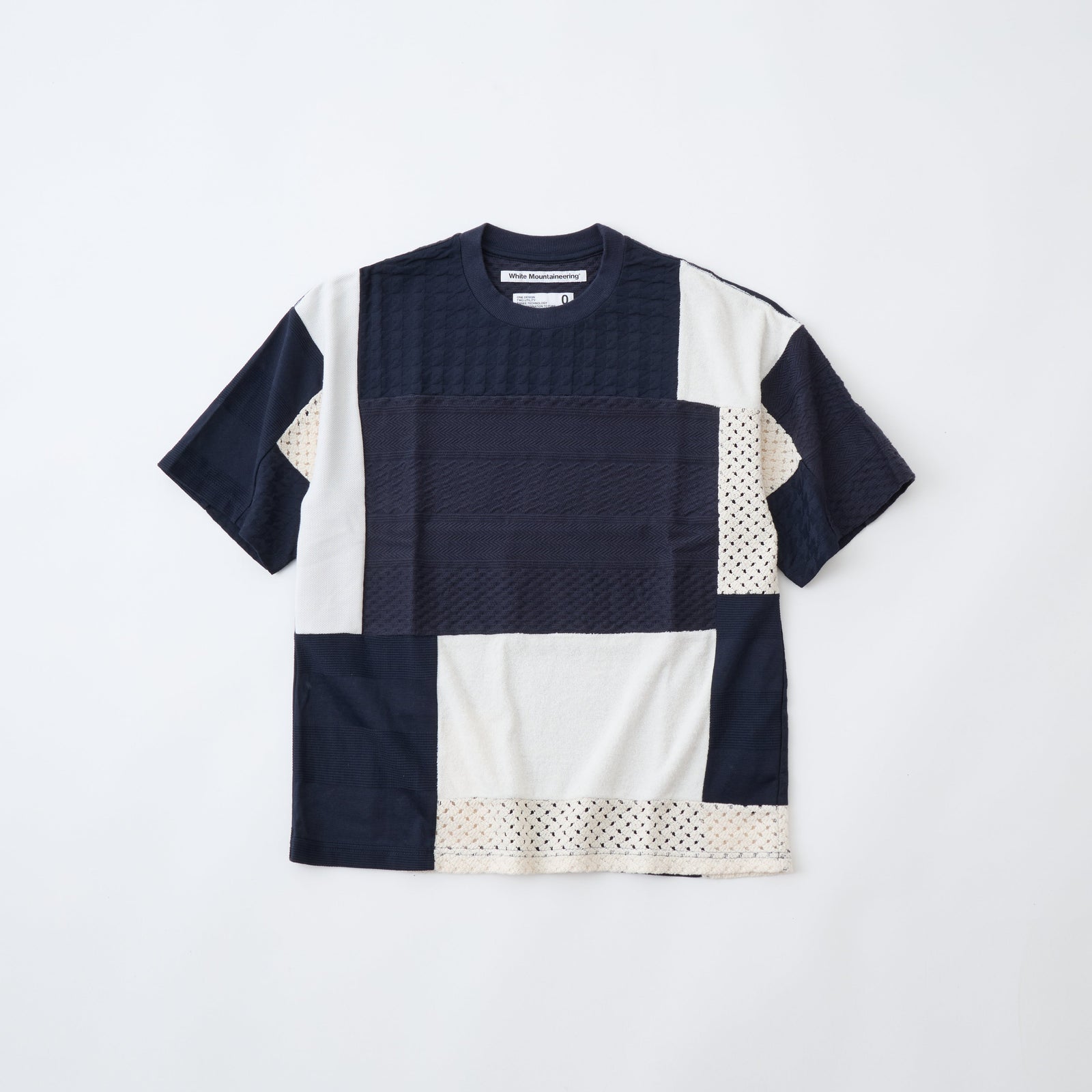 PATCHWORK T-SHIRT - White mountaineering®︎ – White