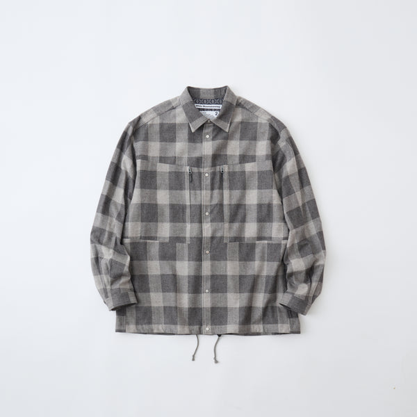 GUSSET SLEEVE SHIRT BLOUSON