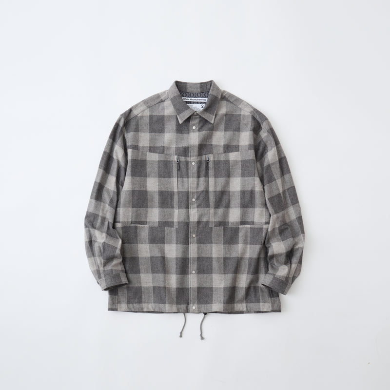GUSSET SLEEVE SHIRT BLOUSON