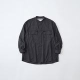 BAND COLLAR MULTI POCKET SHIRT