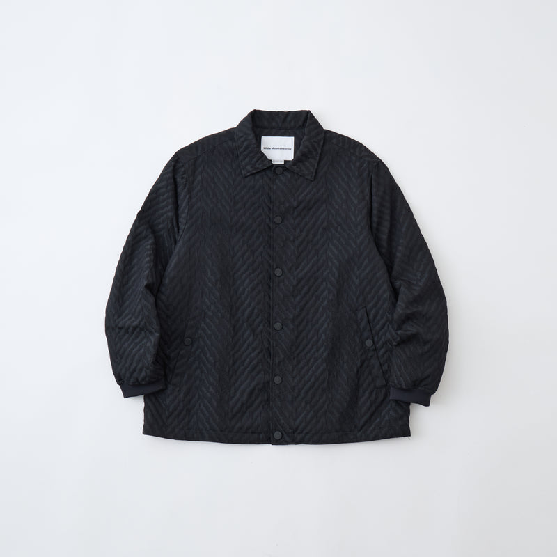 WINDSTOPPER HERRINGBONE JACQUARD COACH JACKET