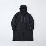 DiAPLEX HERRINGBONE JACQUARD HOODED COAT
