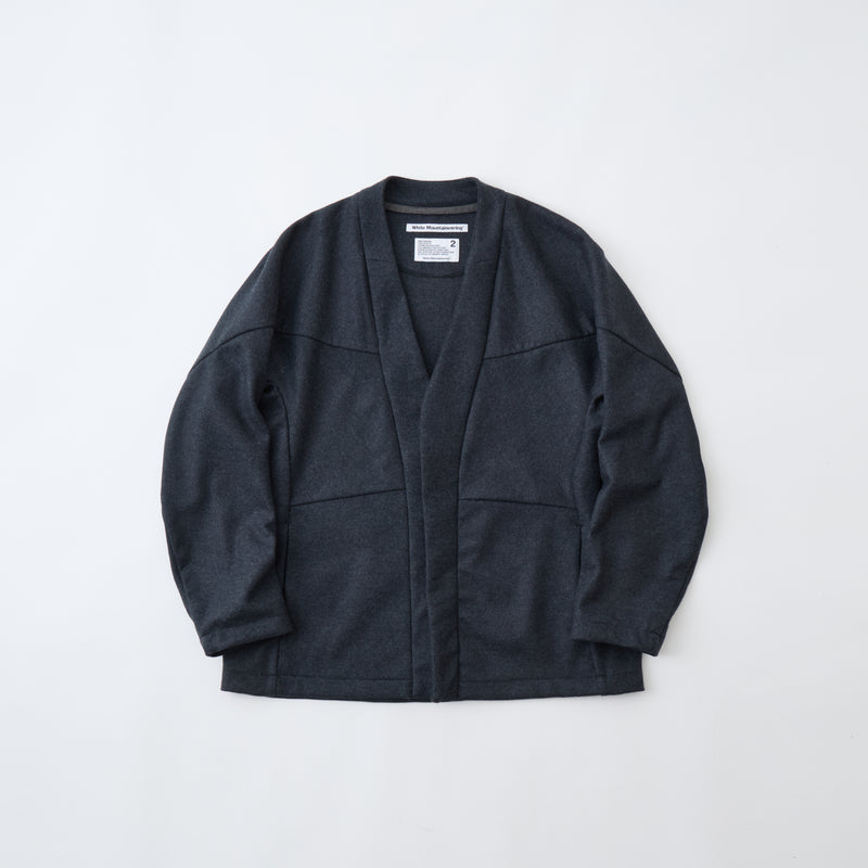 WOOL MELTON CARDIGAN