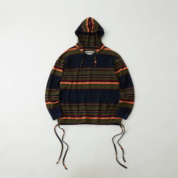 MULTI STRIPE HOODIE