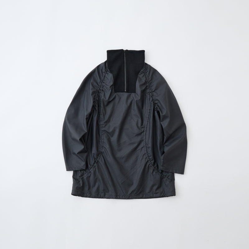 SYNTHETIC LEATHER PULLOVER