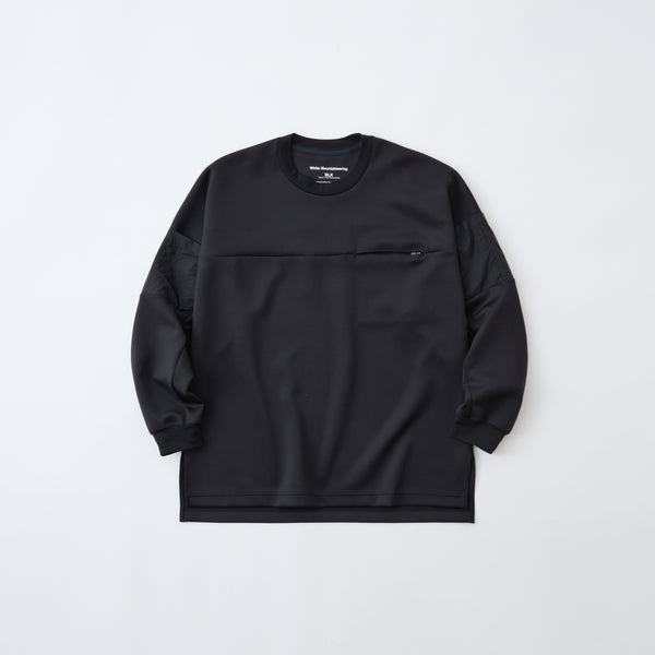 SCUBA KNIT LONG SLEEVE T-SHIRT - White mountaineering