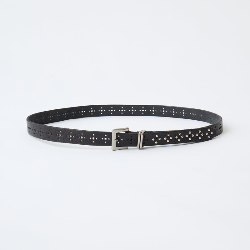 STUDS LEATHER BELT