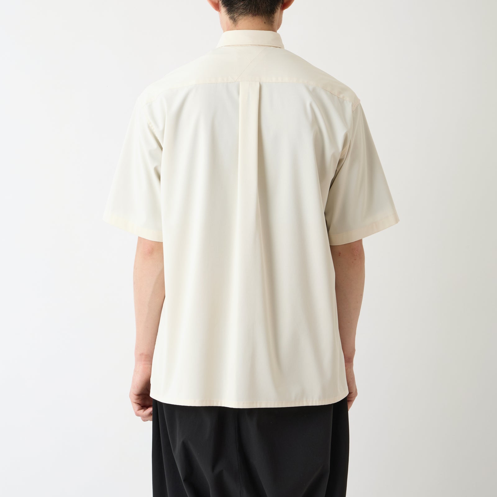 REGULAR COLLAR S/S SHIRT - White mountaineering®︎ – White