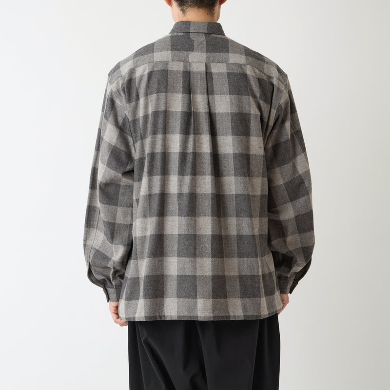 GUSSET SLEEVE SHIRT BLOUSON