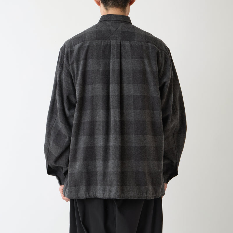 GUSSET SLEEVE SHIRT BLOUSON