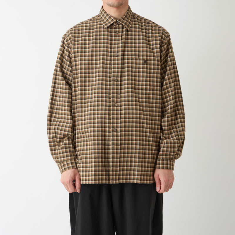 GUSSET SLEEVE EYELET POCKET SHIRT