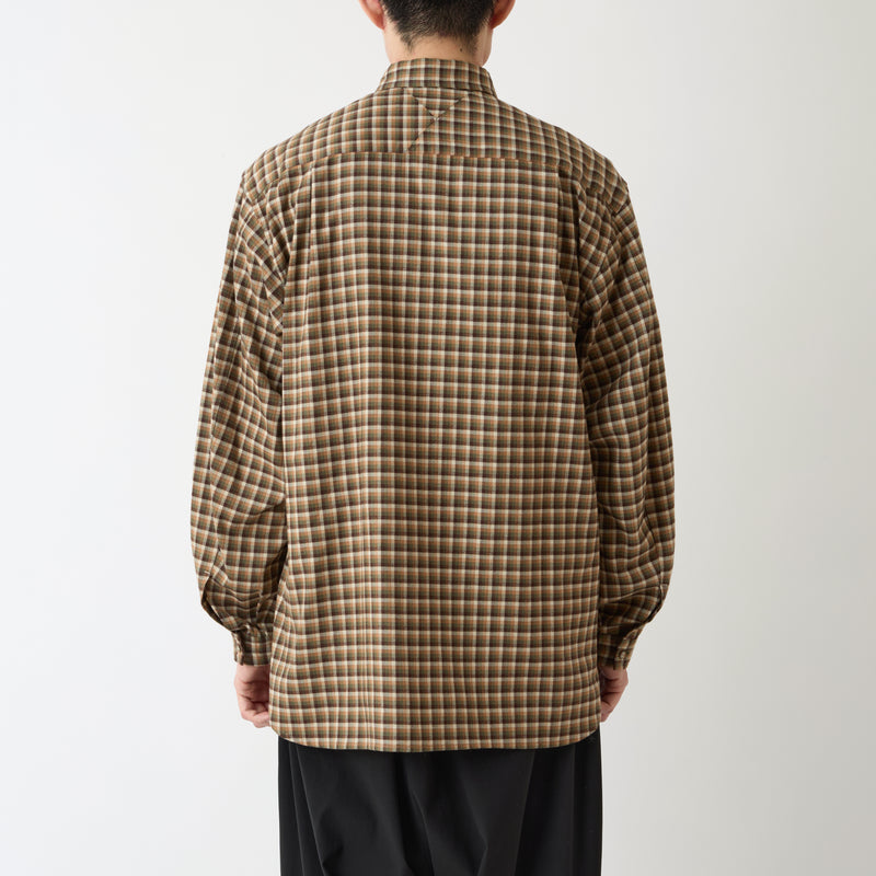 GUSSET SLEEVE EYELET POCKET SHIRT
