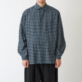 GUSSET SLEEVE EYELET POCKET SHIRT