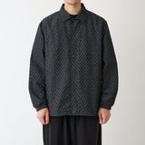 WINDSTOPPER HERRINGBONE JACQUARD COACH JACKET
