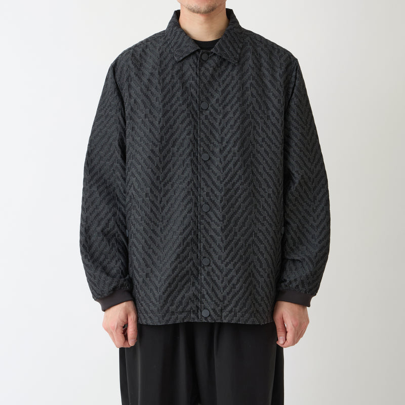 WINDSTOPPER HERRINGBONE JACQUARD COACH JACKET