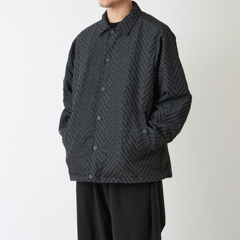 WINDSTOPPER HERRINGBONE JACQUARD COACH JACKET