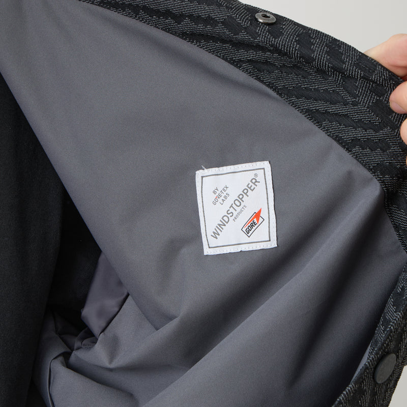 WINDSTOPPER HERRINGBONE JACQUARD COACH JACKET
