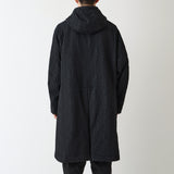DiAPLEX HERRINGBONE JACQUARD HOODED COAT