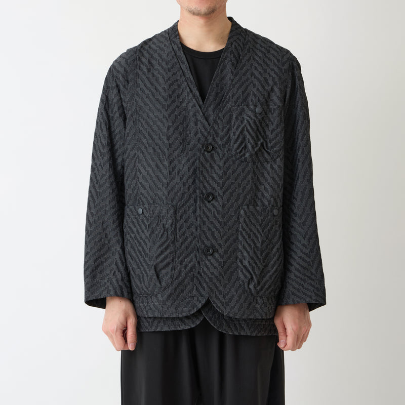 HERRINGBONE JACQUARD VEST