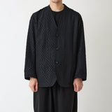 HERRINGBONE JACQUARD JACKET