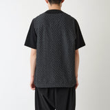 HERRINGBONE JACQUARD VEST