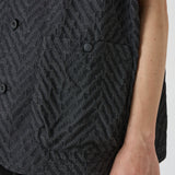 HERRINGBONE JACQUARD VEST