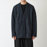WOOL MELTON CARDIGAN