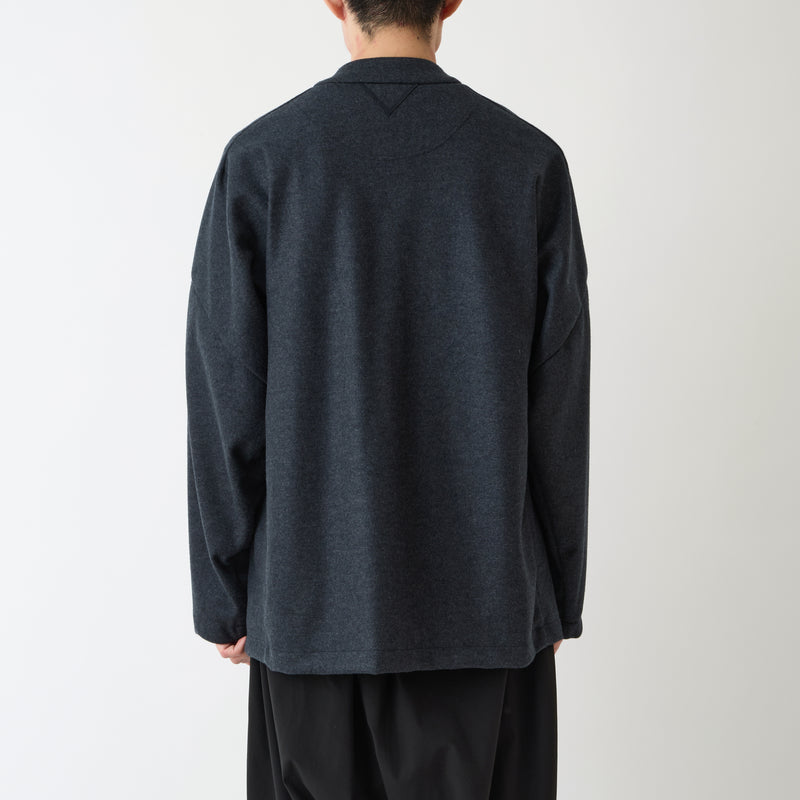 WOOL MELTON CARDIGAN - White mountaineering®︎ – White