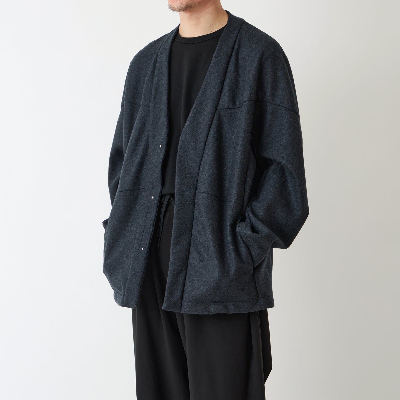 m*y様 White Mountaineering カーディガン WOOL MELTON CARDIGAN - White mountaineering®︎ – White