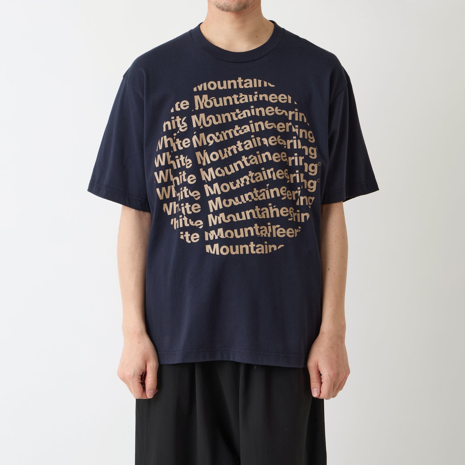 CIRCLE LOGO T-SHIRT - White mountaineering®︎ – White