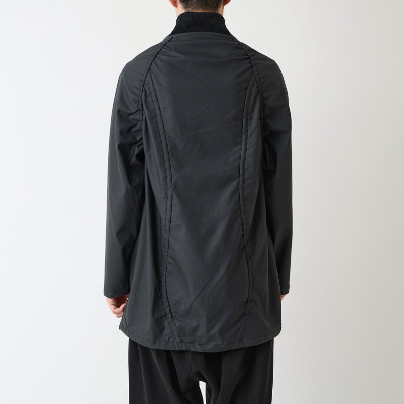 SYNTHETIC LEATHER PULLOVER