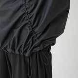 SYNTHETIC LEATHER PULLOVER