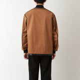 DOUBLEFACE FAUX LEATHER REVERSIBLE MA-1
