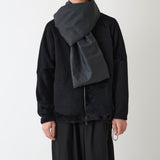 WM × TAION SYNTHETIC LEATHER DOWN MUFFLER