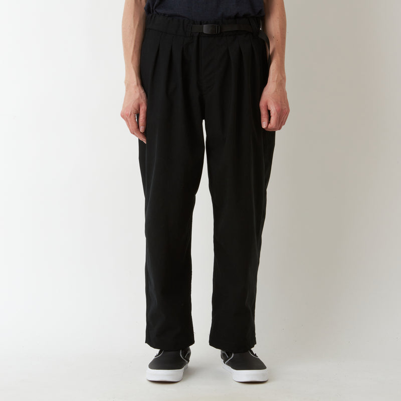WM × Gramicci STRETCH 3 TUCK PANTS
