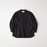 BAND COLLAR SMOCK SHIRT