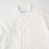 BAND COLLAR SMOCK SHIRT
