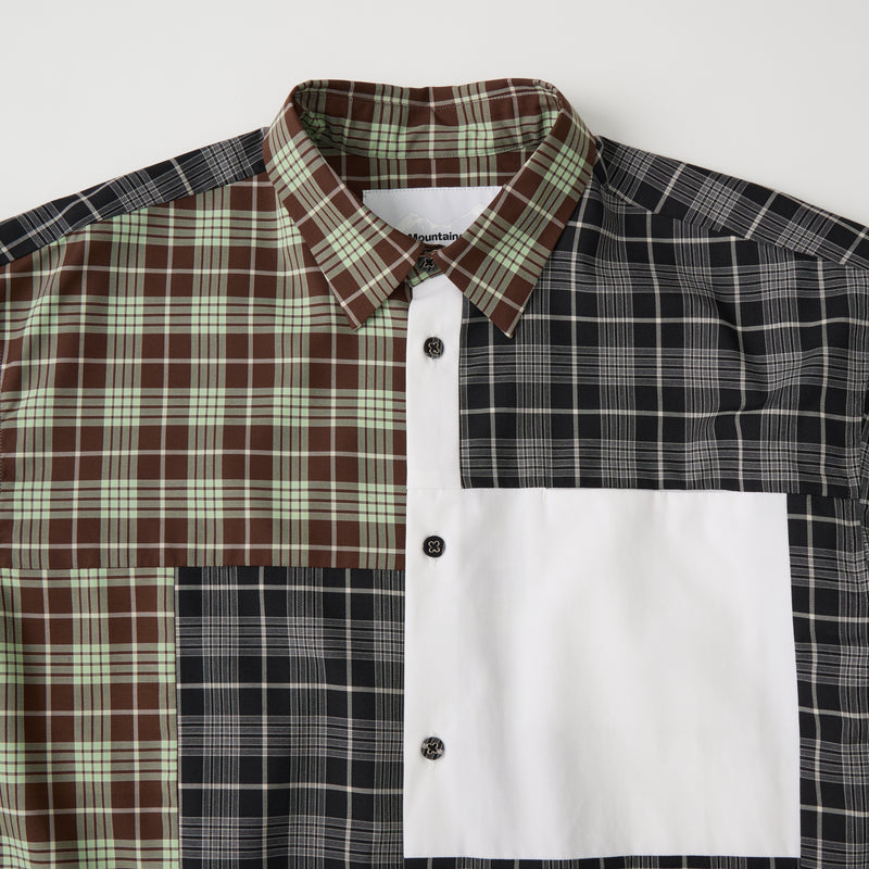 CHECK PATCHWORK SHIRT – White Mountaineering OFFICIAL WEB SITE.