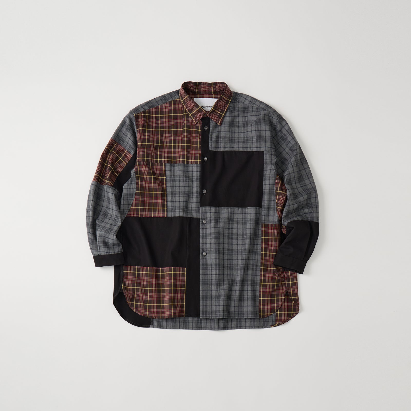 CHECK PATCHWORK SHIRT – White Mountaineering OFFICIAL WEB SITE.