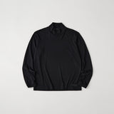 MOCK NECK LONG SLEEVE T-SHIRT