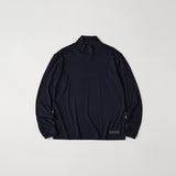 MOCK NECK LONG SLEEVE T-SHIRT