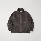 CAMO FLEECE ZIP BLOUSON