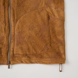CAMO FLEECE ZIP BLOUSON