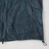 CAMO FLEECE ZIP BLOUSON