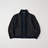 RACCOON DRIVER'S KNIT BLOUSON
