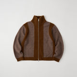 RACCOON DRIVER'S KNIT BLOUSON
